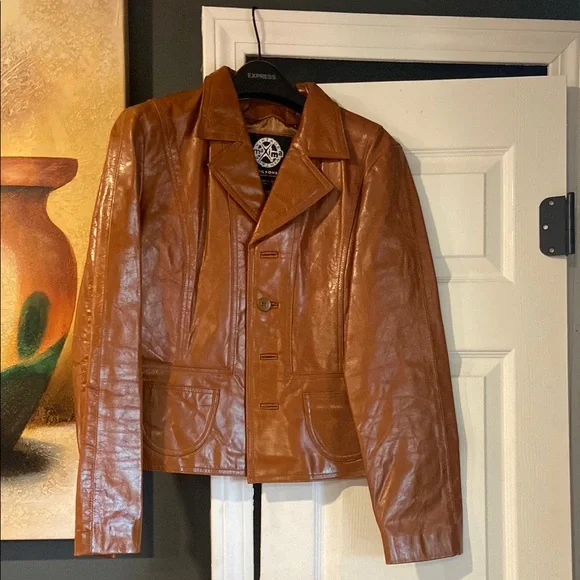 Wilsons leather jacket- vintage Maxima - Picture 1 of 3